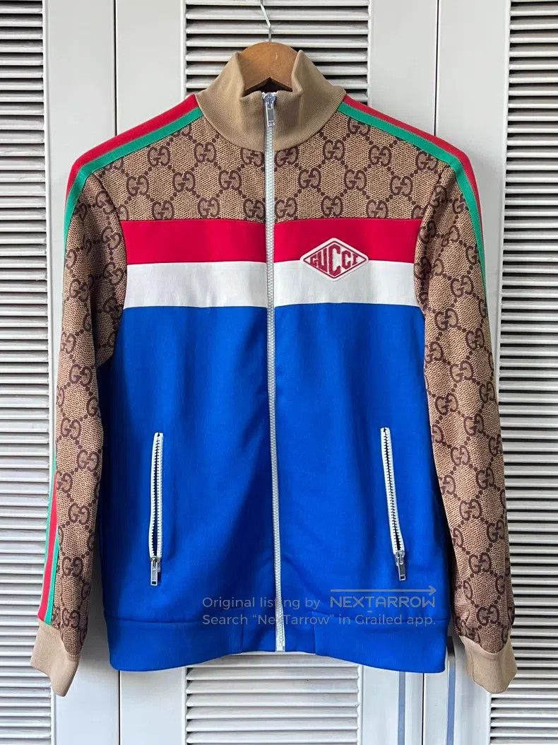 Gucci Gucci Colour-blocked sports jacket Size US XXS / EU 40 - 1 Thumbnail