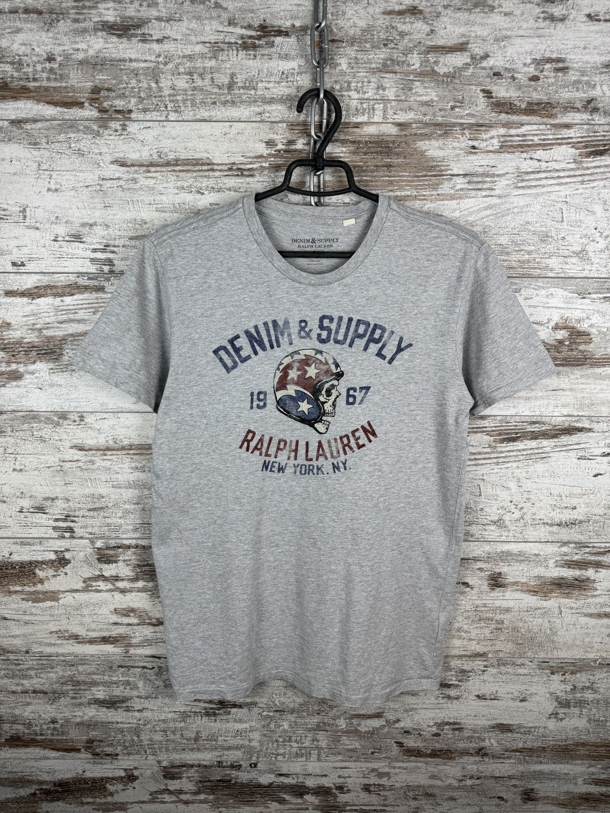 Denim & Supply Ralph Lauren Mens Vintage Denim Supply and Polo Ralph Lauren USA T-shirt Size US S / EU 44-46 / 1 - 2 Thumbnail