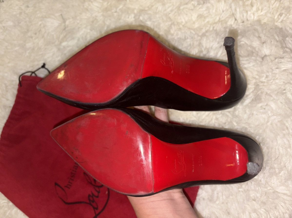 Christian Louboutin Christian Louboutin Leather Heels Size US 8.5 / IT 38.5 - 4 Thumbnail