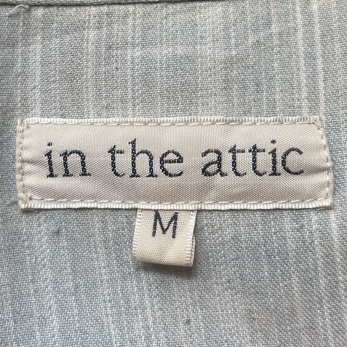 In The Attic × Japanese Brand Vintage Japanese Brand In the Attic Denim Shirt 2000s Size US M / EU 48-50 / 2 - 10 Thumbnail