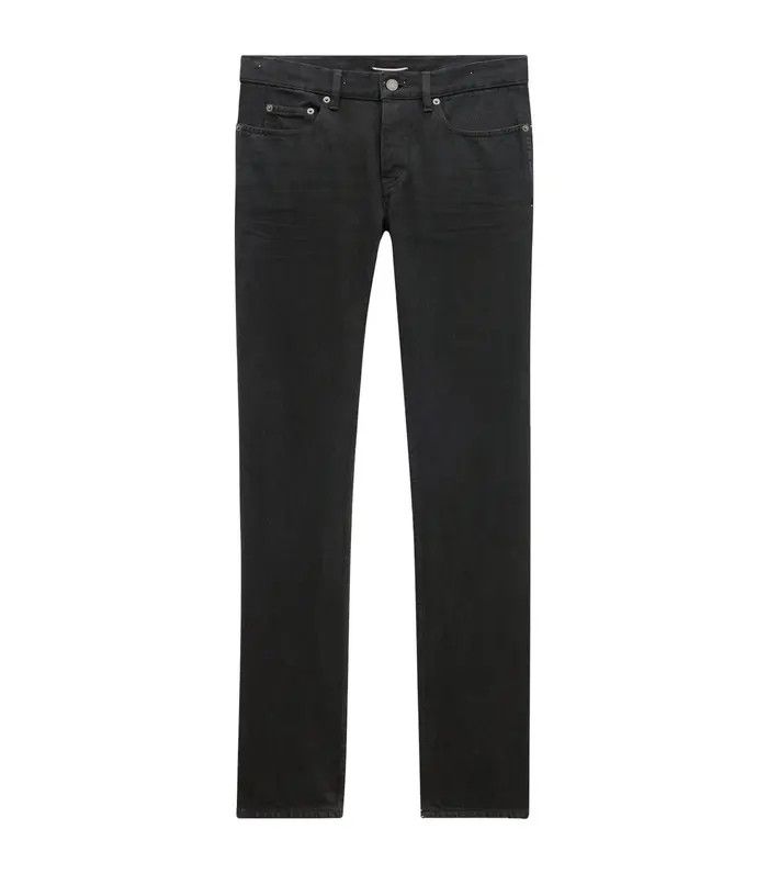Saint Laurent Paris o1bcso1str1124 Skinny Fit Jeans in Black Size US 29 - 1 Preview
