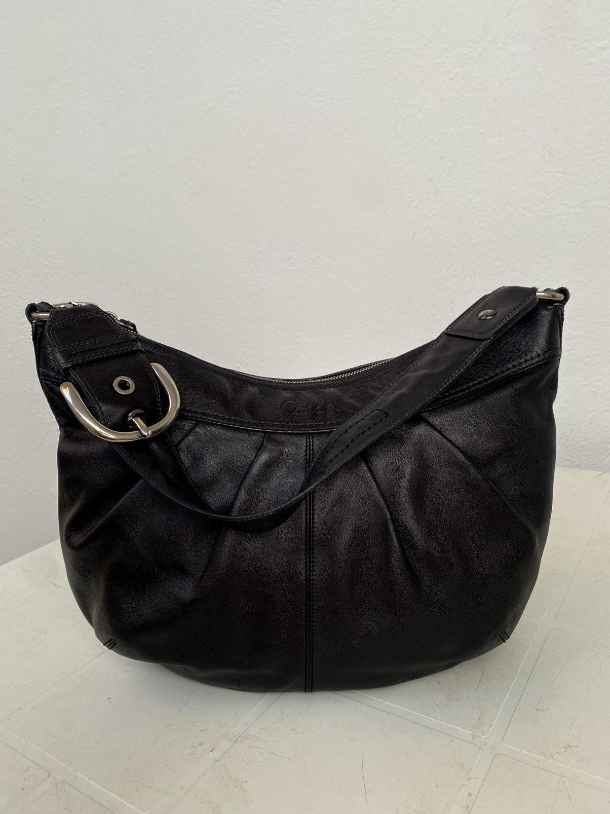 Coach Signature Sufflette leather handbag Size ONE SIZE - 7 Thumbnail