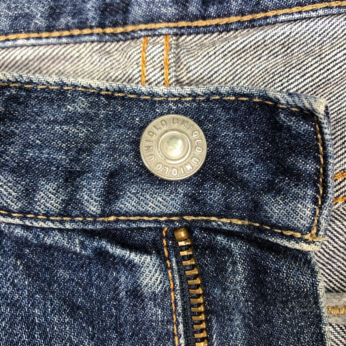 Japanese Brand × Vintage 📌Vintage Denim Jeans Uniqlo Issey Miyake Rich Blue Size US 36 / EU 52 - 19 Thumbnail