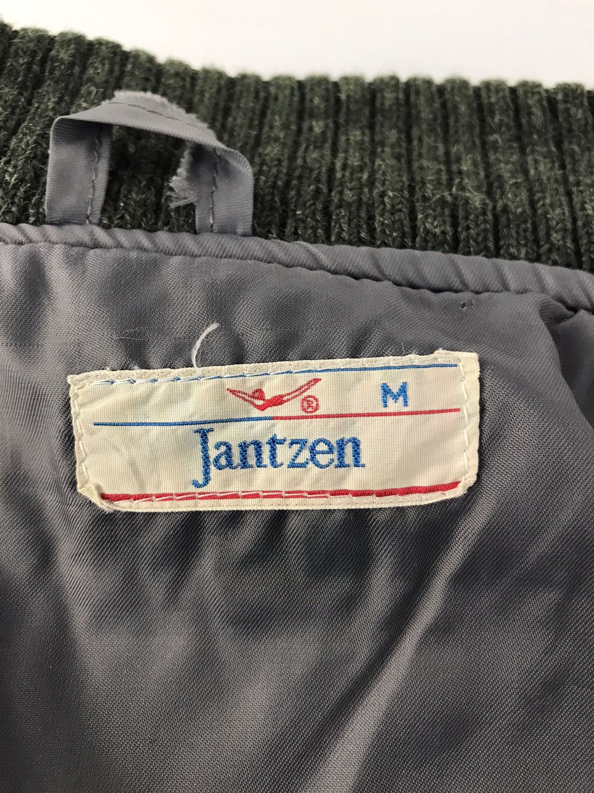 Japanese Brand Vtg Jantzen Varsity Jacket Wool Distressed Snap Button Up Size US M / EU 48-50 / 2 - 10 Thumbnail