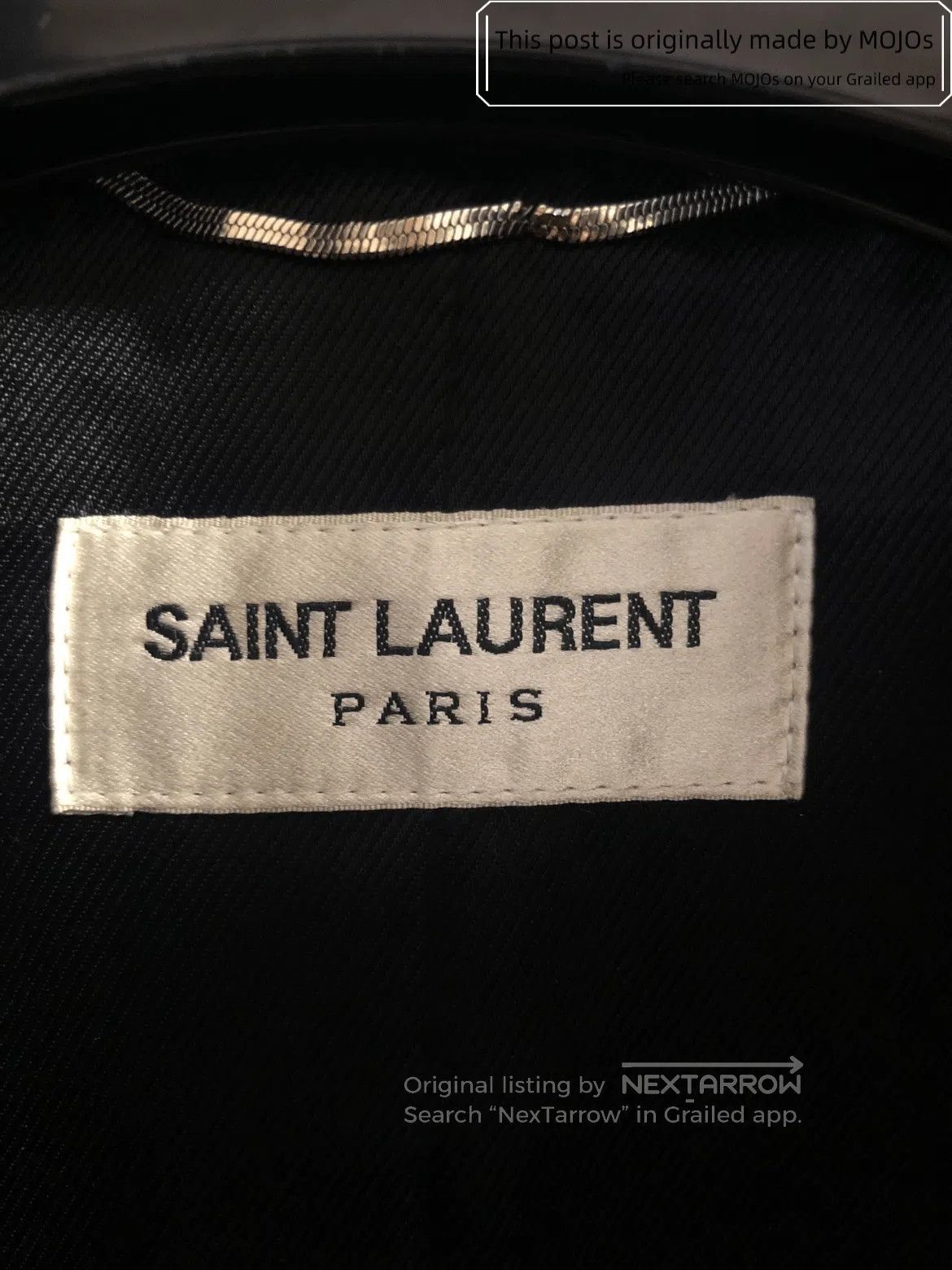 Saint Laurent Paris Sz 46 Saint Laurent Paris Leather Teddy Jacket. Size US S / EU 44-46 / 1 - 7 Thumbnail