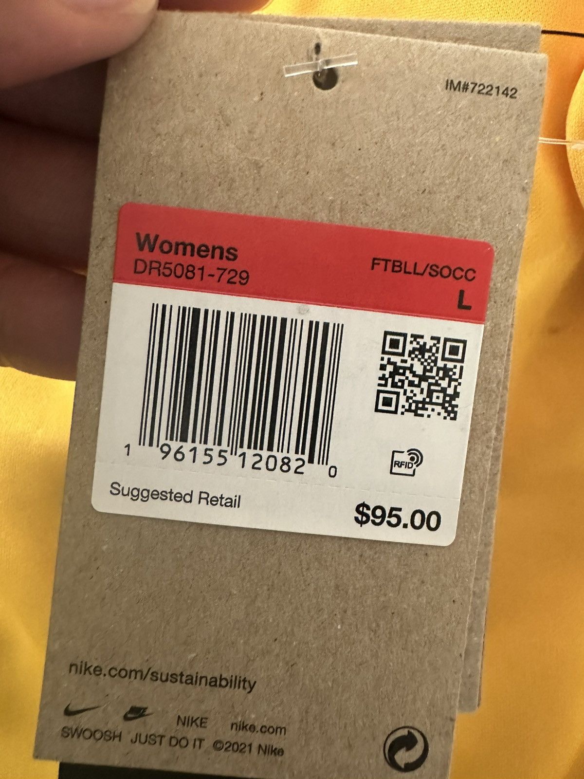 Nike FC Barcelona 4th Women's Nike Jersey 2023/24 Size Large Size L / US 10 / IT 46 - 7 Thumbnail
