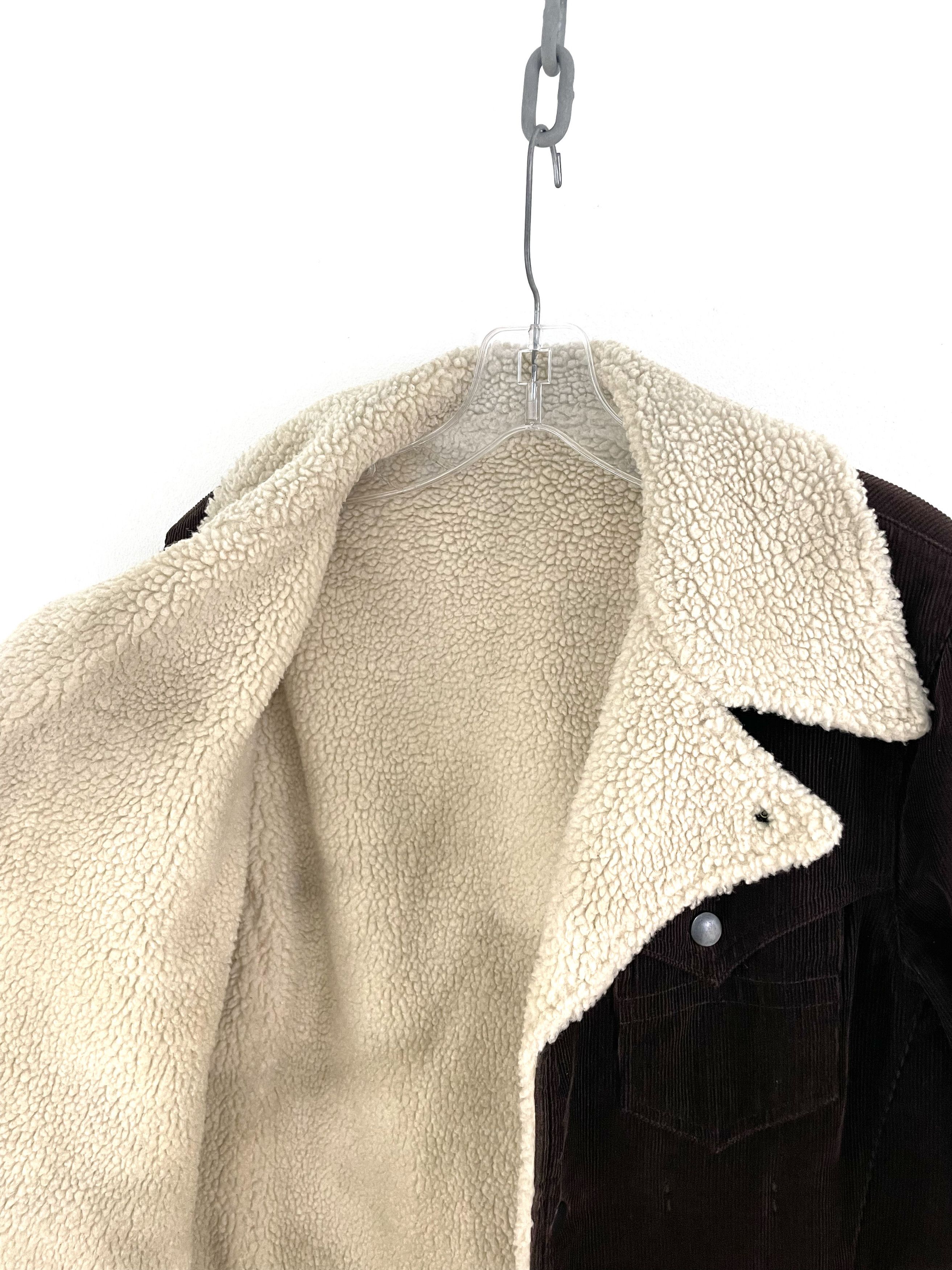 Number (N)ine AW07 Corduroy Boa Fleece Jacket Size US M / EU 48-50 / 2 - 8 Thumbnail