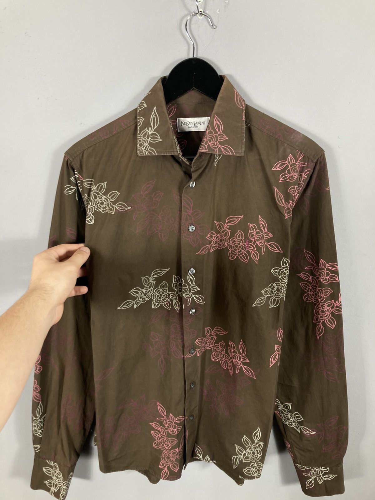 Yves Saint Laurent Vintage 90s Yves Saint Laurent Size US M / EU 48-50 / 2 - 2 Thumbnail