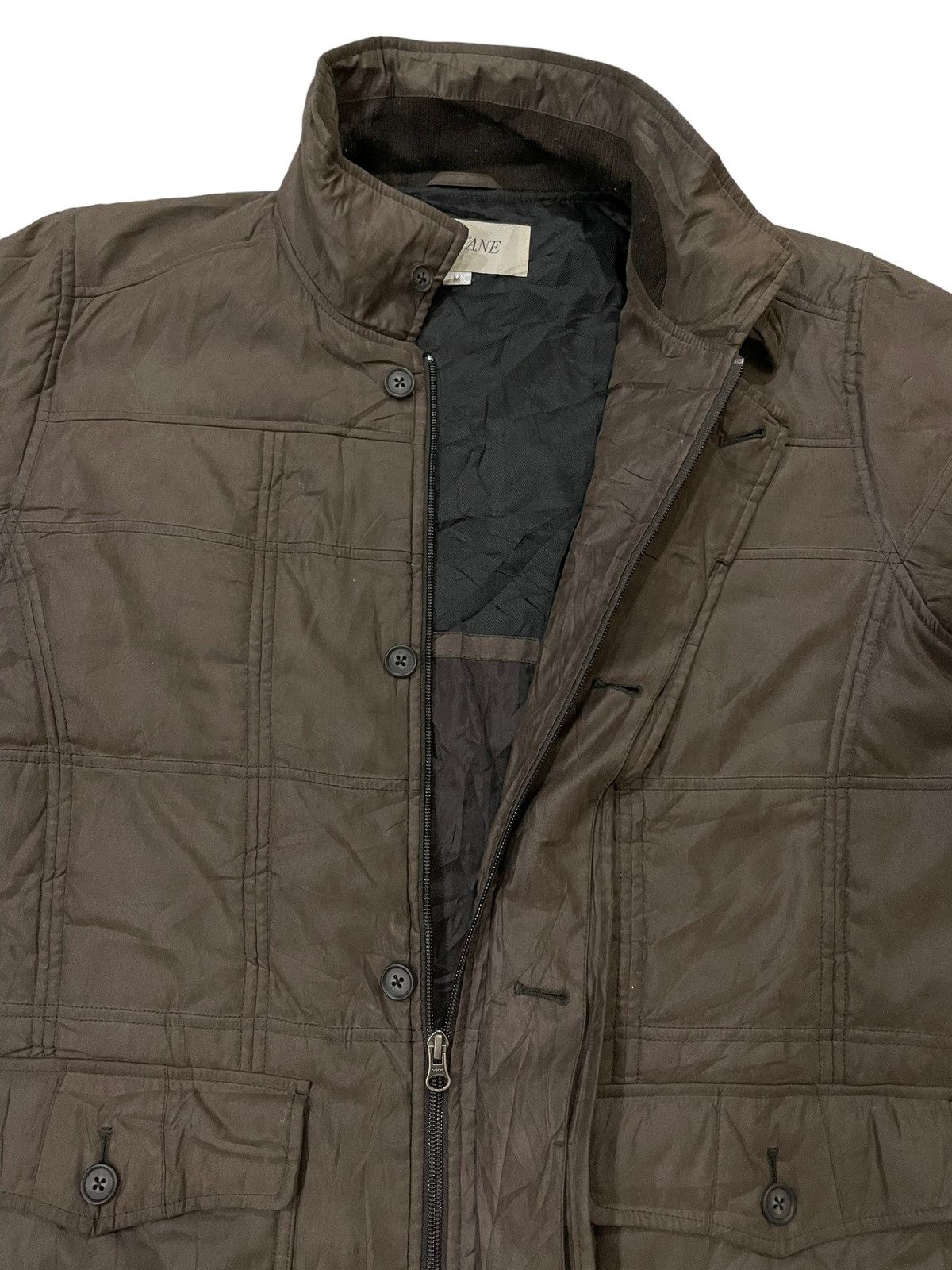 Japanese Brand Lujitane Zip-up Puffer Water Resistant Jacket Size US M / EU 48-50 / 2 - 10 Thumbnail