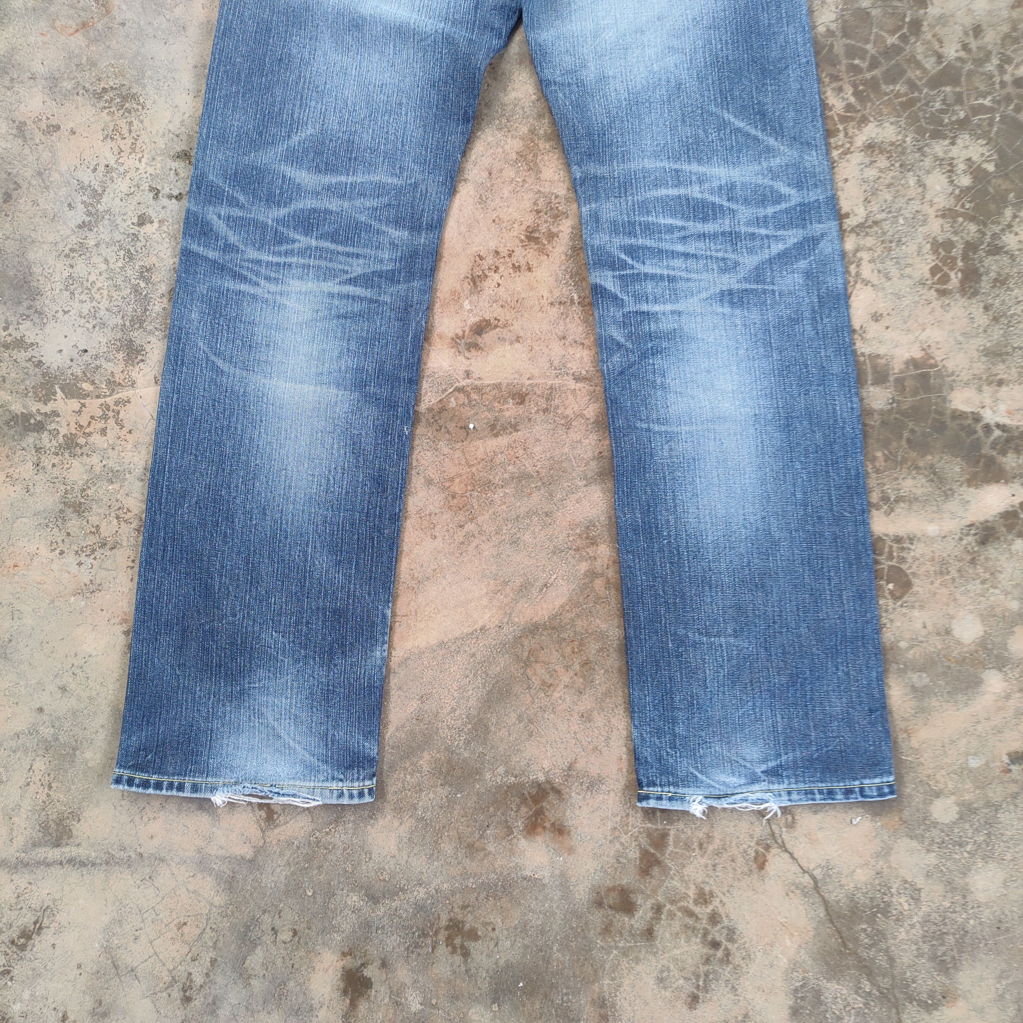 Lee × Vintage W31 VINTAGE LEE RAIDER FADED DISTRESSED DENIM JEAN PANTS Size US 31 - 9 Thumbnail