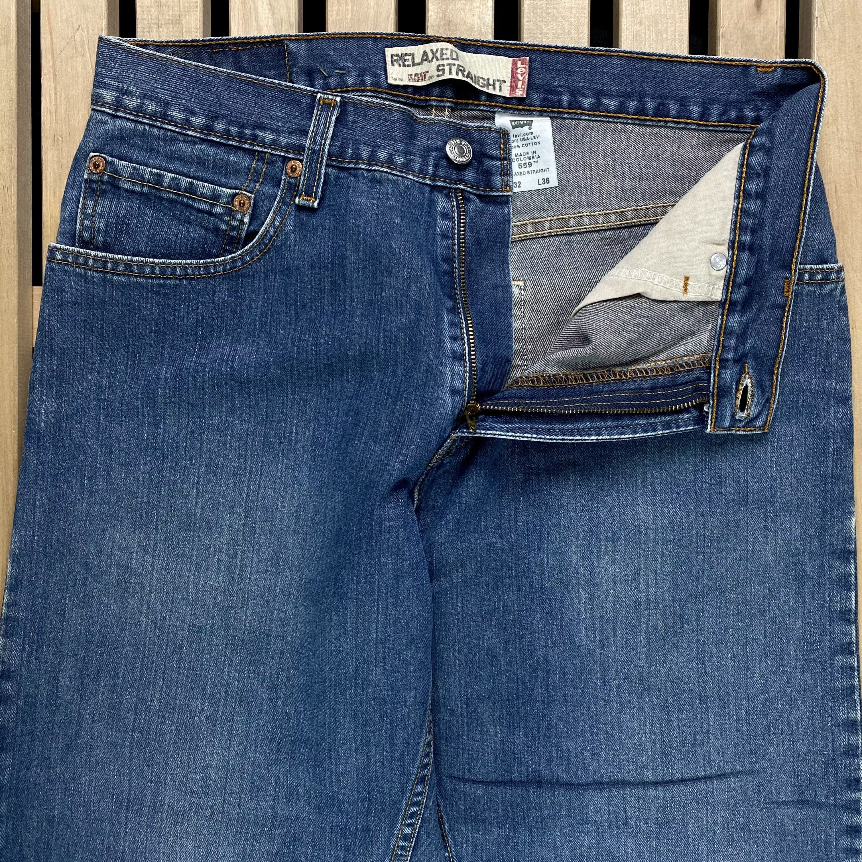 Levi's × Levi's Vintage Clothing × Vintage Mens Jeans Denim Levis 559 Vintage Size 32 Size US 32 / EU 48 - 4 Thumbnail