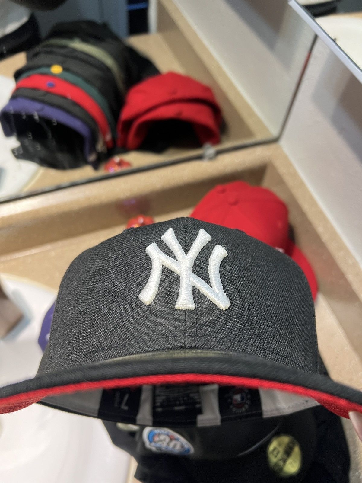 New Era Yankees Fitted 7 3/8 Size ONE SIZE - 1 Thumbnail