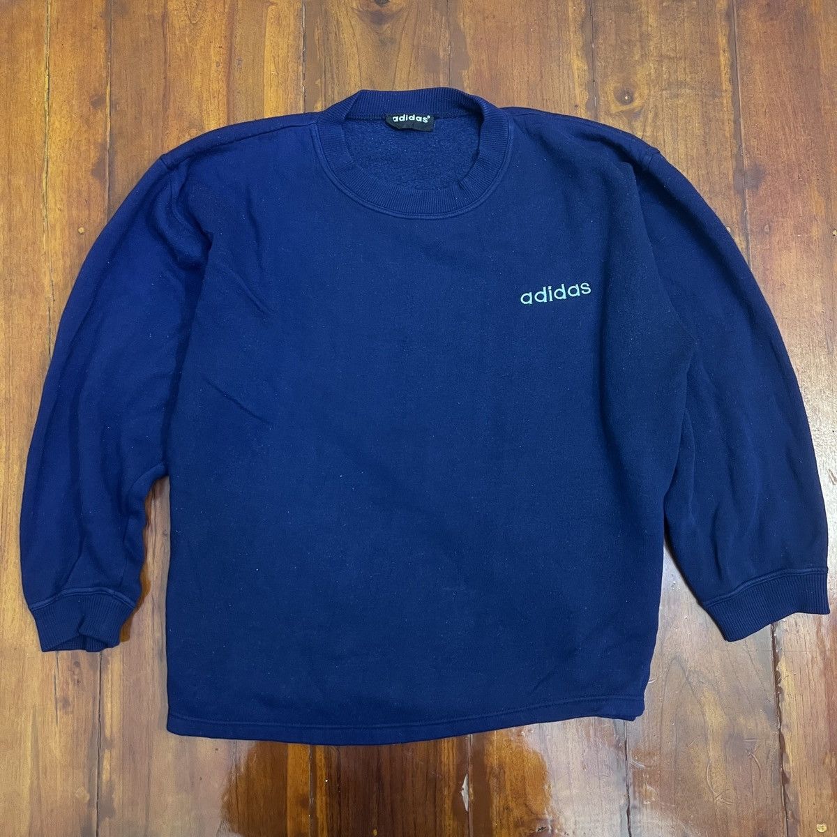 Adidas Vintage Adidas embroidery logo Size US L / EU 52-54 / 3 - 1 Thumbnail