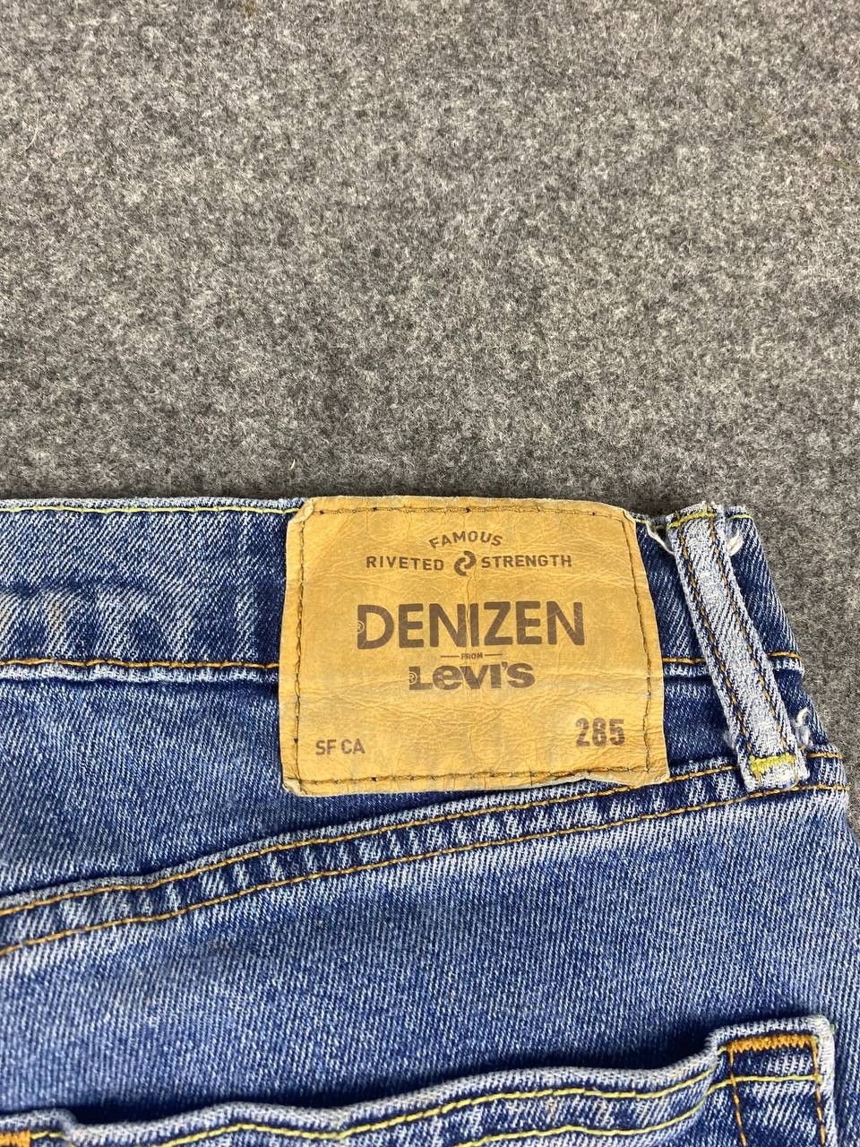 Levi's levis denizen relaxed fit distressed denim Size US 33 - 6 Thumbnail