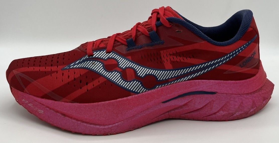 Saucony Saucony Endorphin Speed 4 London Size 11.5 Red Running Shoes Size US 11.5 / EU 44-45 - 5 Thumbnail