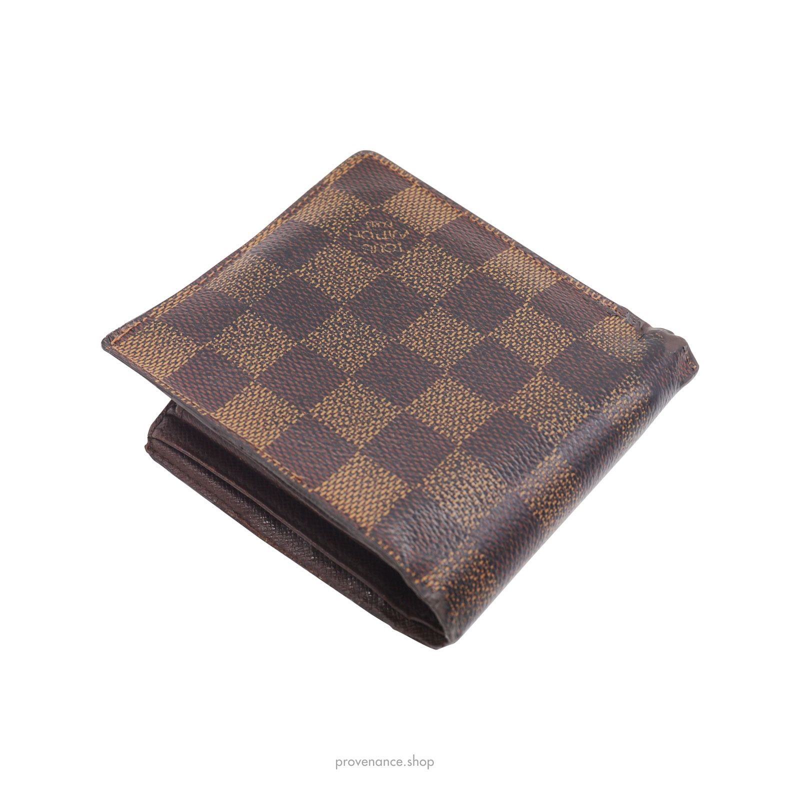Louis Vuitton 🔴 Louis Vuitton Marco Wallet - Damier Ebene Size ONE SIZE - 4 Thumbnail