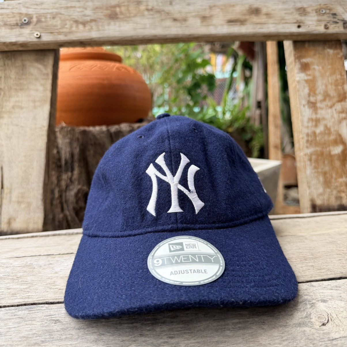 New Era × Stussy STUSSY X NEW ERA NY SKULL CAP BEANIE NAVY | Grailed