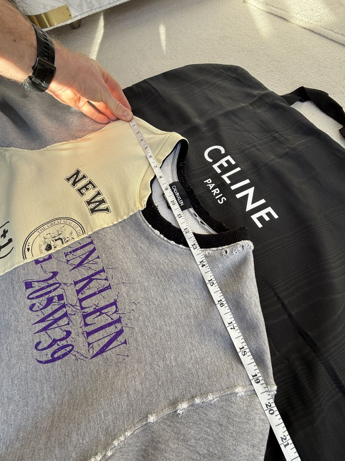 Calvin Klein 205W39NYC FW19 Calvin Klein 205w39nyc Raf Simons crewneck sweater M Size US M / EU 48-50 / 2 - 4 Thumbnail
