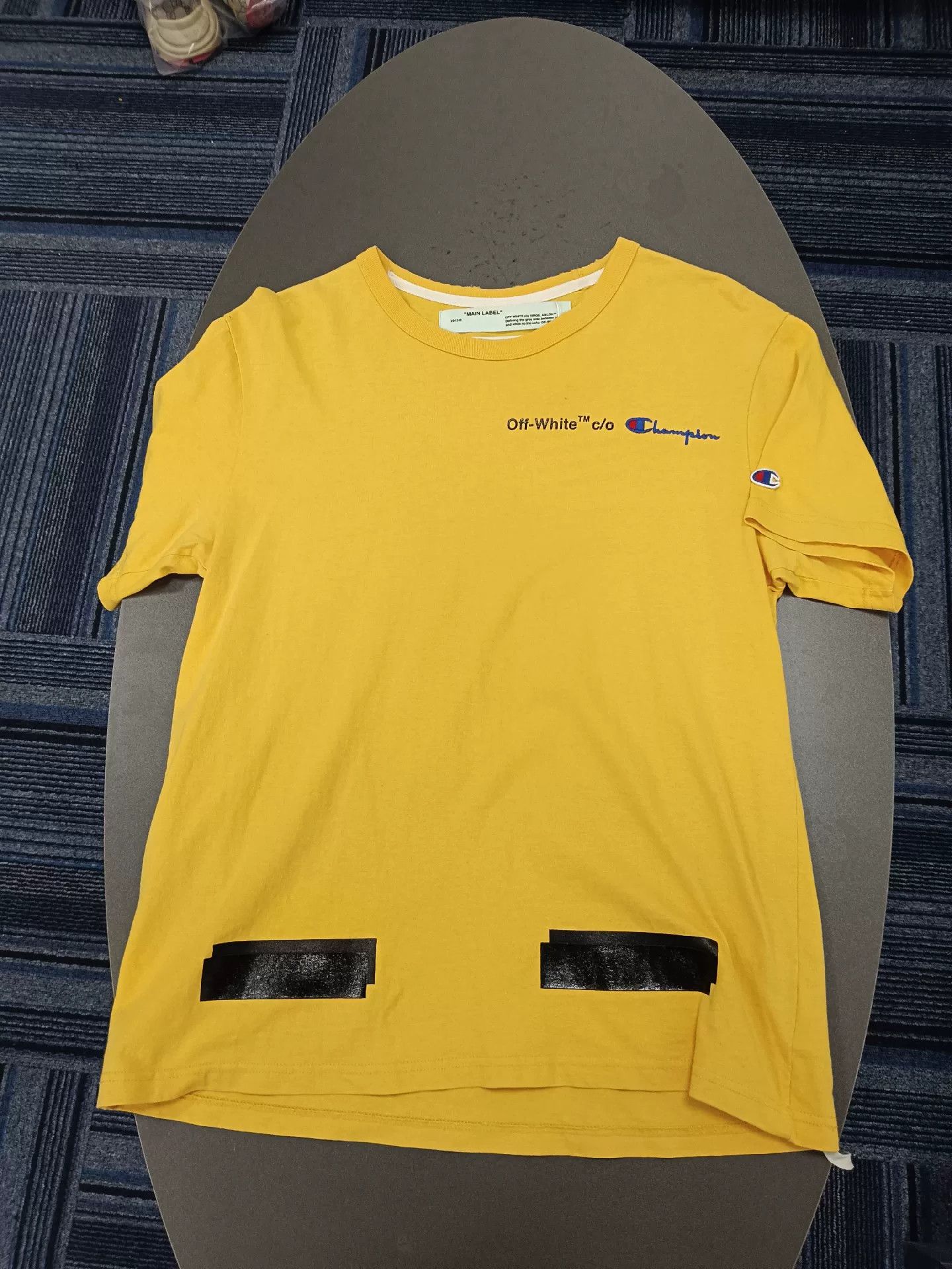 Off-White off-white logo patterned short sleeve t-shirt Size US XS / EU 42 / 0 - 1 Thumbnail