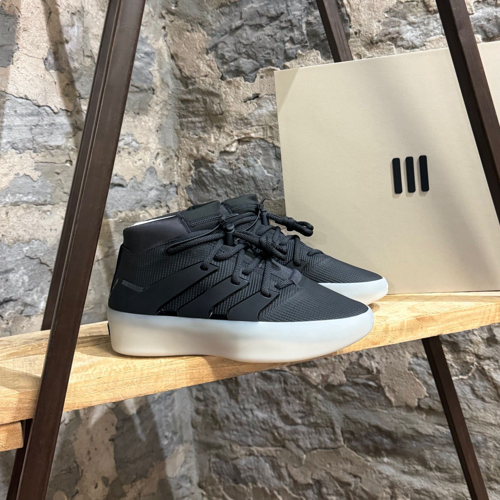 Adidas Fear of God Athletics 1 Basketball Black Sneakers | Grailed