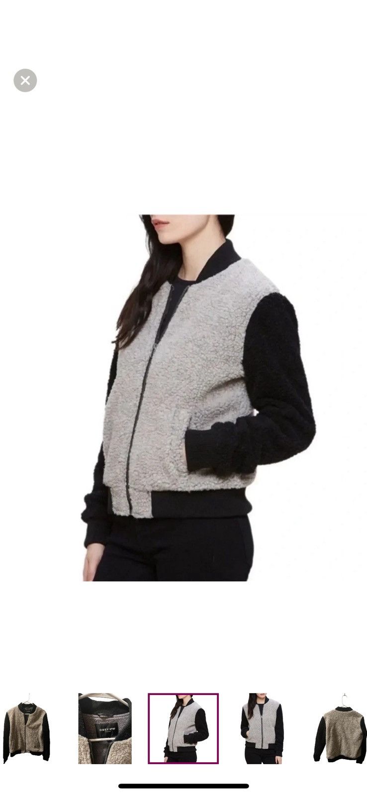 Obey Obey Sherpa/fleece bomber Size S / US 4 / IT 40 - 3 Thumbnail