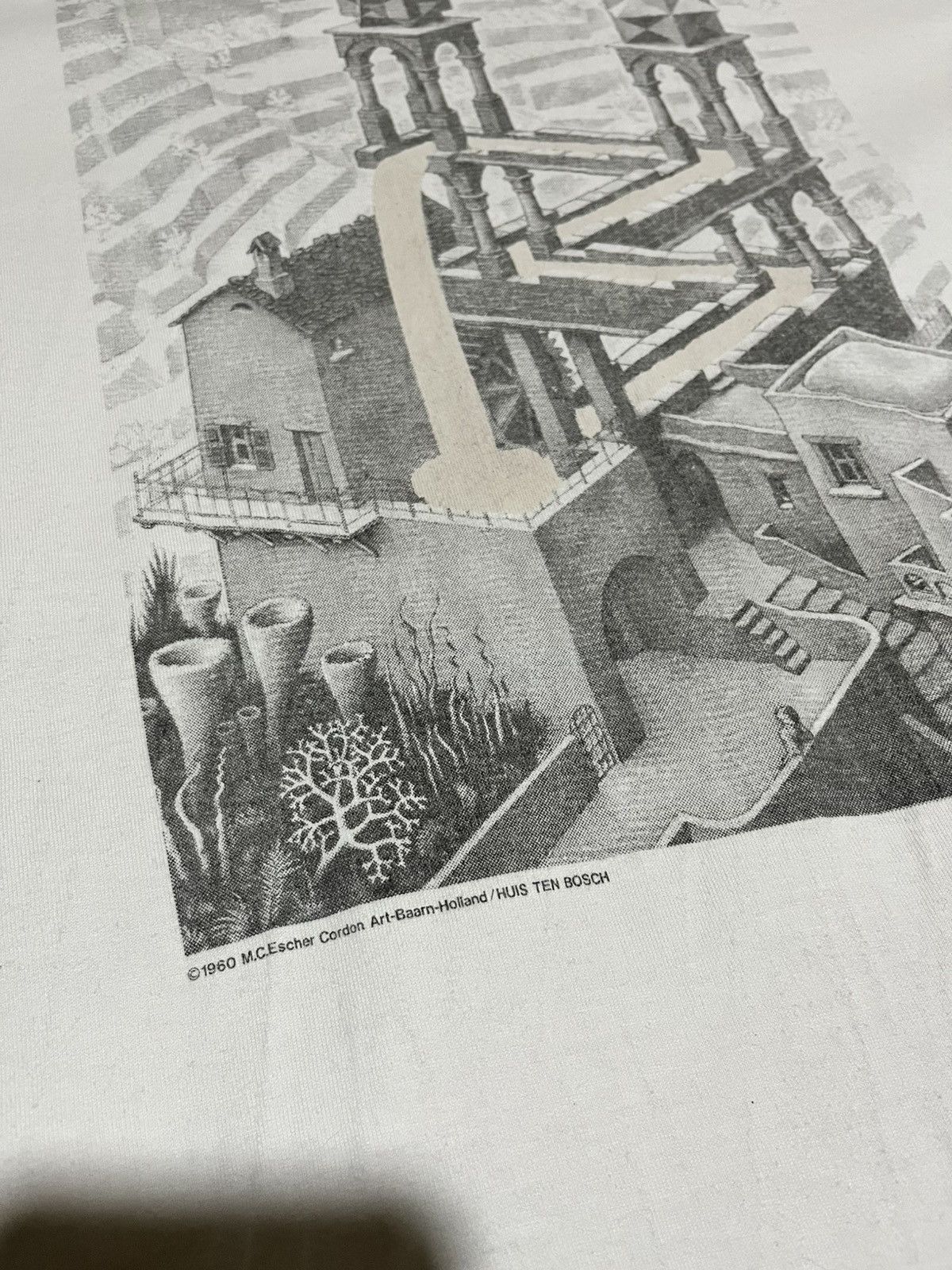 Vintage 90s M.C. Escher Cordon Art Baarn Holland Shirt Size US M / EU 48-50 / 2 - 7 Thumbnail