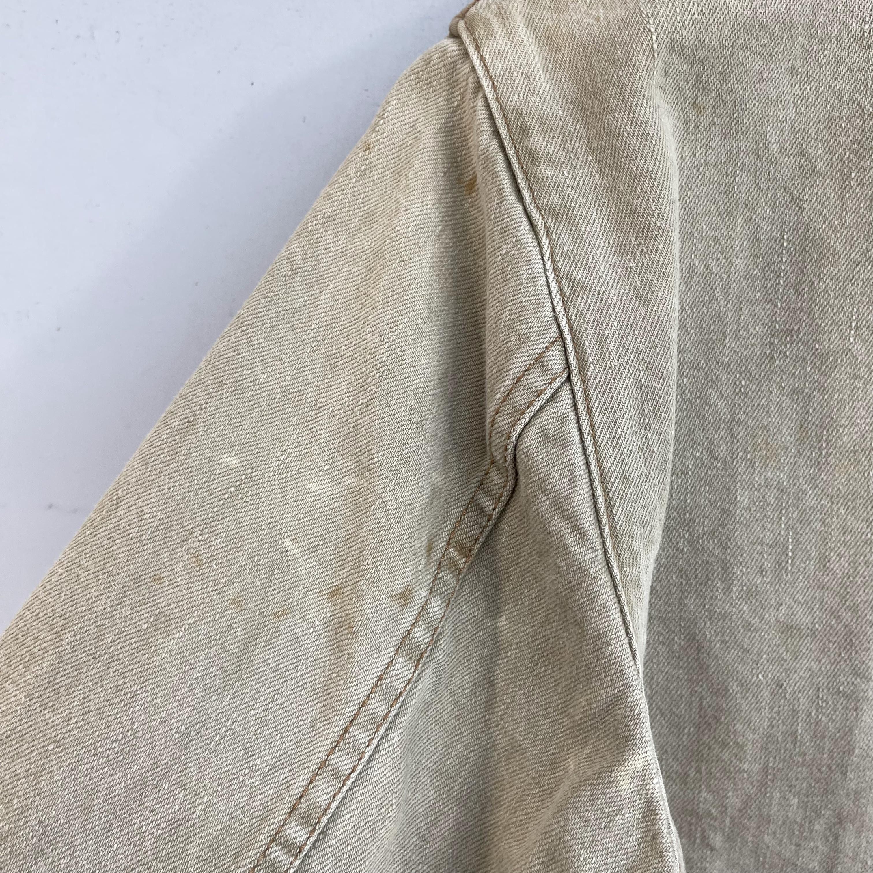 Japanese Brand × Melrose Vintage MEN'S MELROSE Denim Zipper Distressed Jacket Size US M / EU 48-50 / 2 - 10 Thumbnail