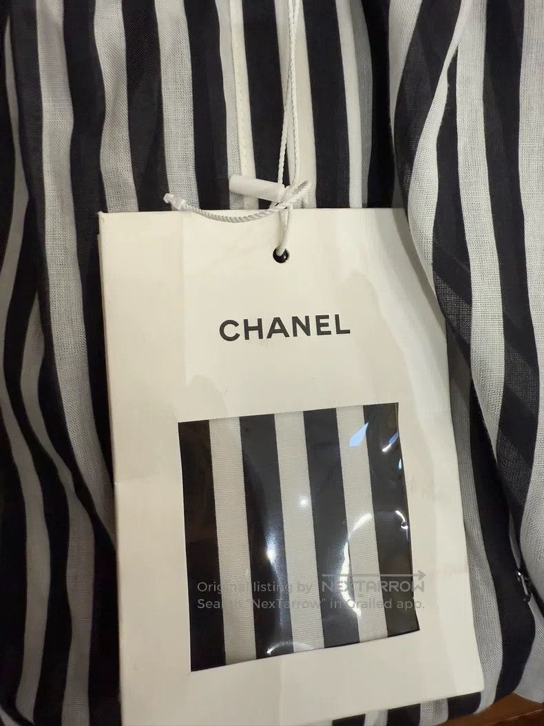Chanel Chanel 24M striped cake dress shirt Size XXS / US 00 / IT 34 - 4 Thumbnail