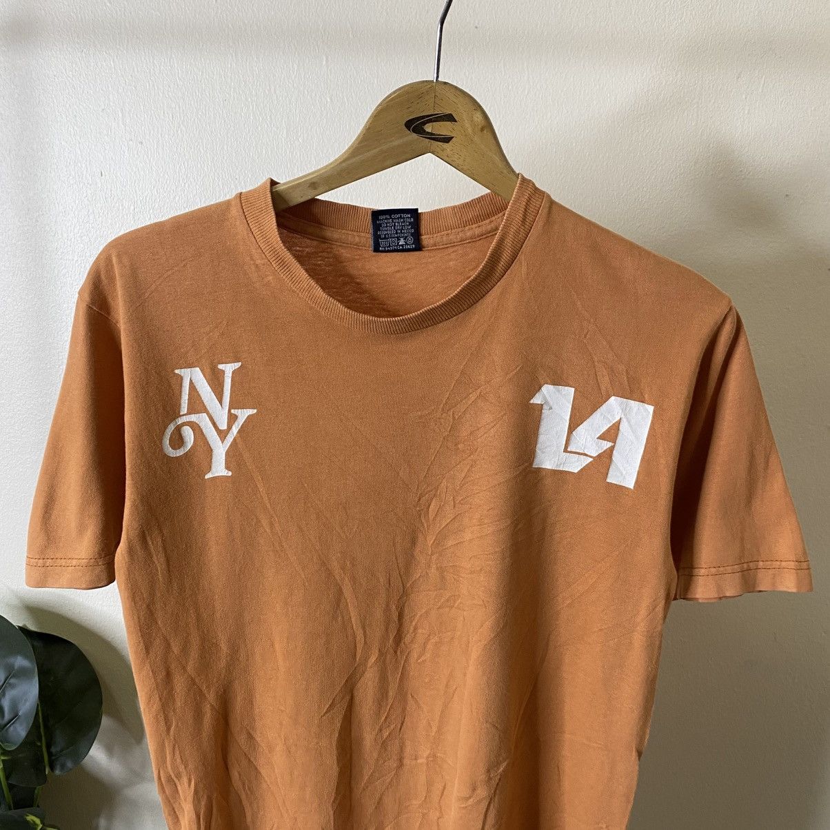 Stussy Vintage 1990s Stussy NY LA Skater T Shirt Size US S / EU 44-46 / 1 - 2 Thumbnail