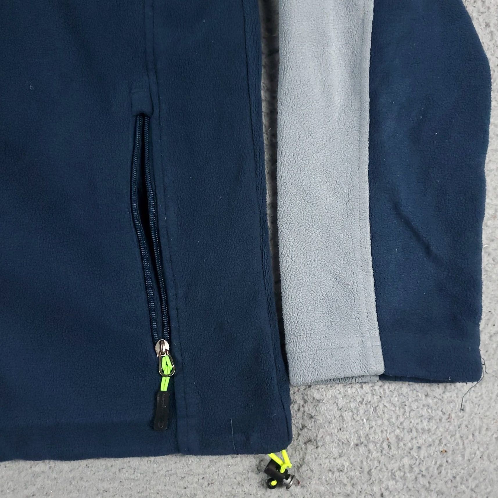 Champion Champion Jacket Mens Large Blue Fleece Full Zip Up Winter Sweater Size US L / EU 52-54 / 3 - 4 Thumbnail