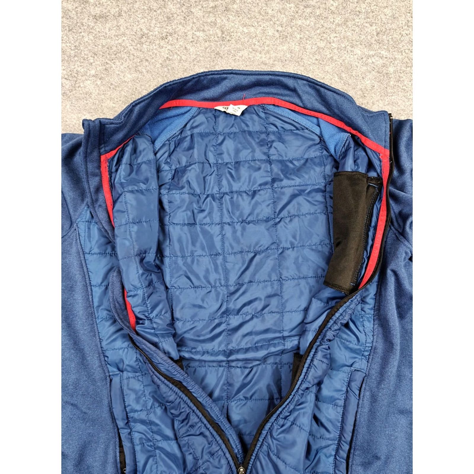 Orvis Orvis Jacket Mens 2XL Blue Quilted Fleece Full Zip Insulated Stretch Pockets Size US XXL / EU 58 / 5 - 2 Thumbnail