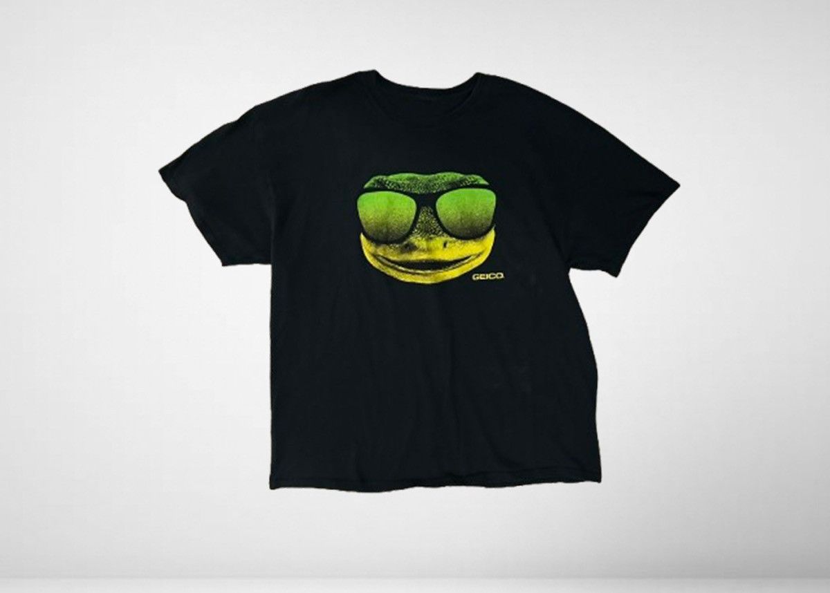 Vintage VTG Geico T-Shirt Size US L / EU 52-54 / 3 - 3 Thumbnail