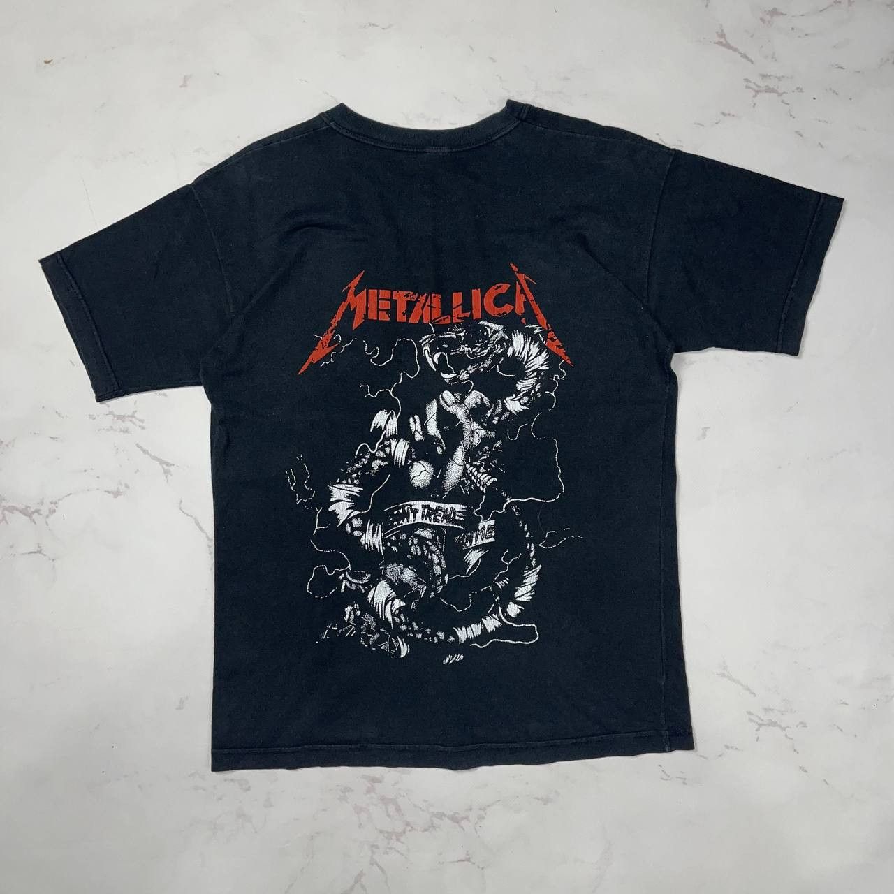 Vintage Vintage x Band Tee Metallica Black T-shirt sz XS Size US XS / EU 42 / 0 - 1 Thumbnail