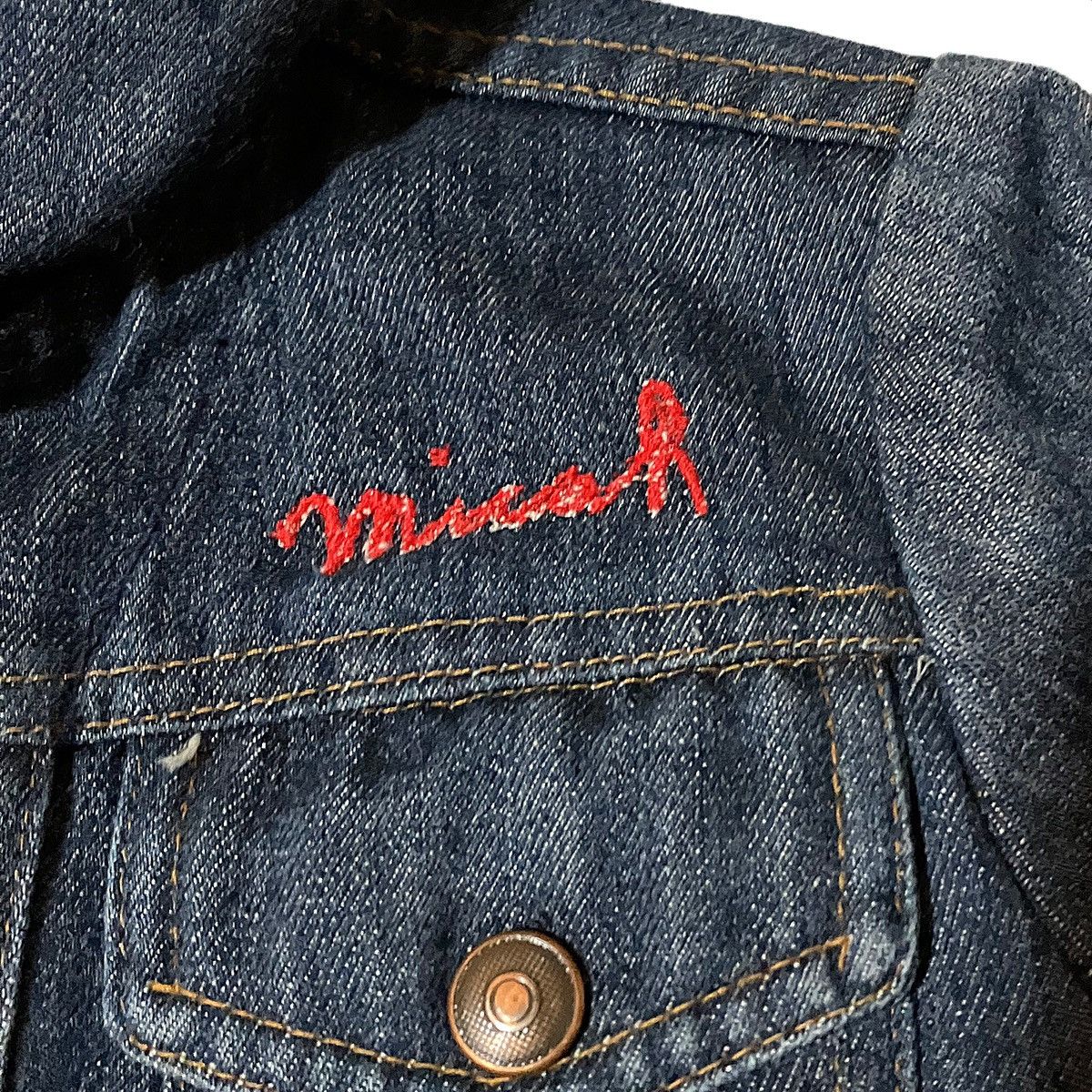 Vintage Vintage 70’s Denim Jacket Size US XS / EU 42 / 0 - 3 Thumbnail