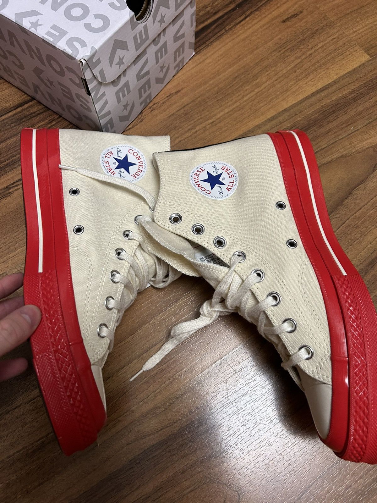 Comme des Garcons PLAY × Converse Comme des garçons play chuck x converse Size US 11 / EU 44 - 5 Thumbnail