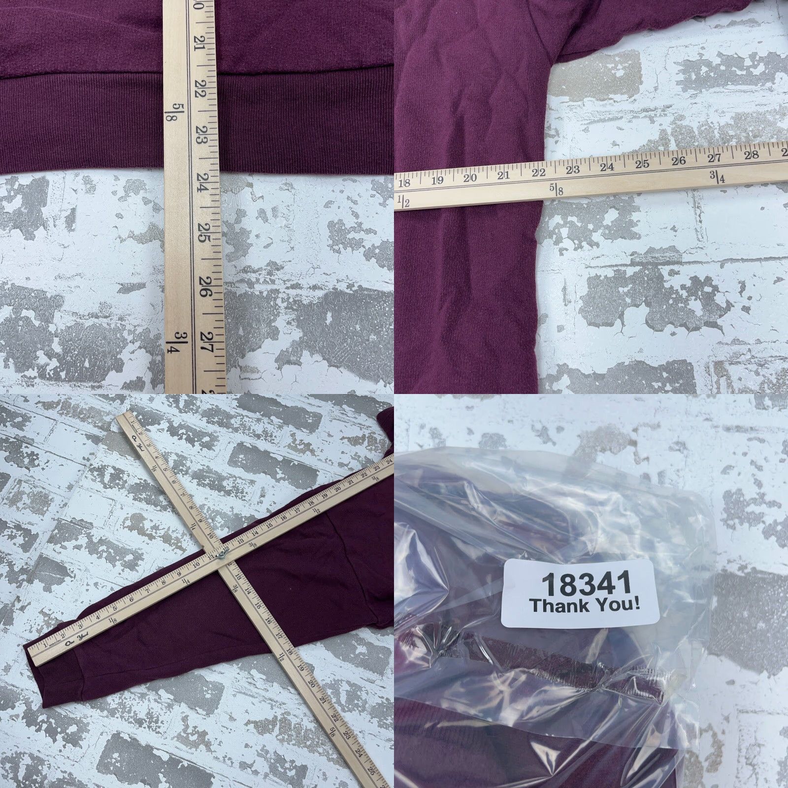 Victoria's Secret VINTAGE Victoria's Secret Pink Sweatshirt Women Medium Purple Pullover Turtle Neck Size M / US 6-8 / IT 42-44 - 8 Thumbnail