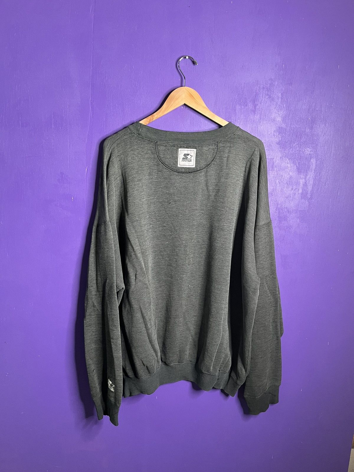 Starter × Vintage Vintage 90s Starter authentic apparel crewneck Size US XXL / EU 58 / 5 - 2 Thumbnail