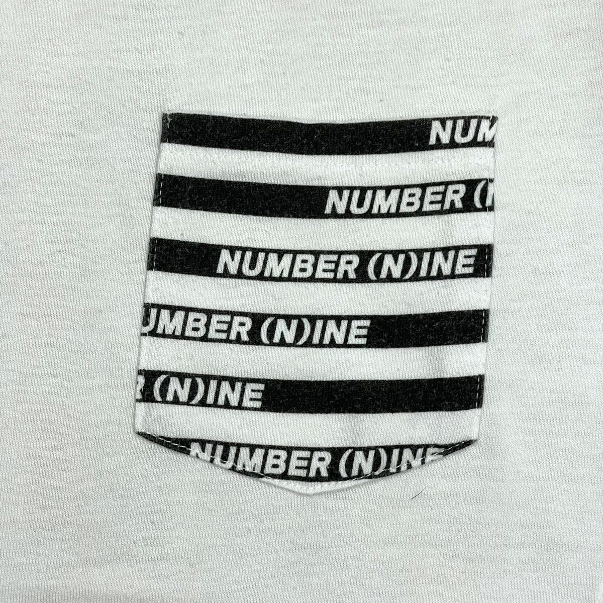Number (N)ine Number (N)ine DENIM Basic White Tee Size US S / EU 44-46 / 1 - 7 Thumbnail