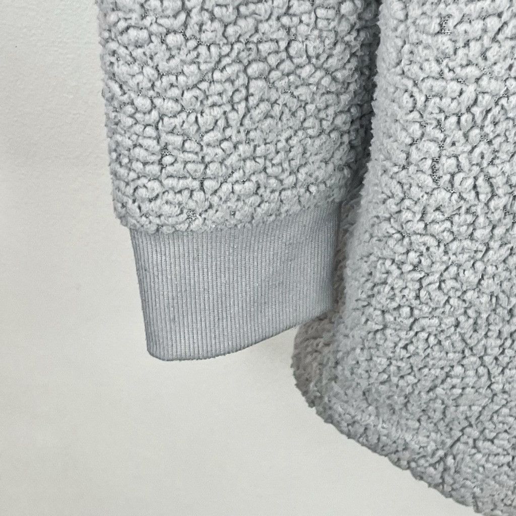 Hurley HURLEY Men’s Oversized Grey Fleece Hoodie Front Pocket M-L Size US M / EU 48-50 / 2 - 7 Thumbnail