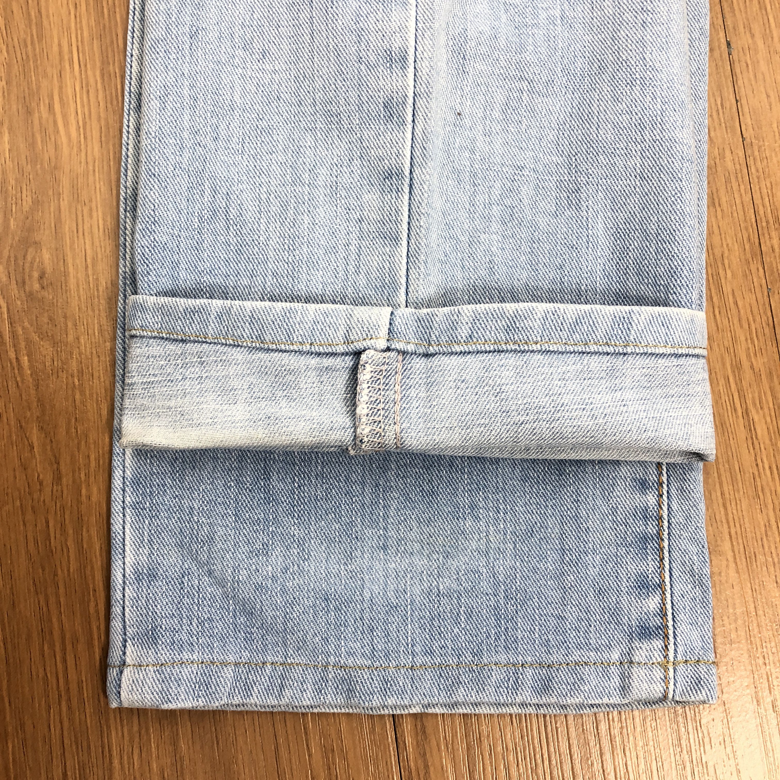 Edwin × Vintage 32 x 28 Vintage Edwin Light Wash Jeans L1349 Size US 32 / EU 48 - 6 Thumbnail