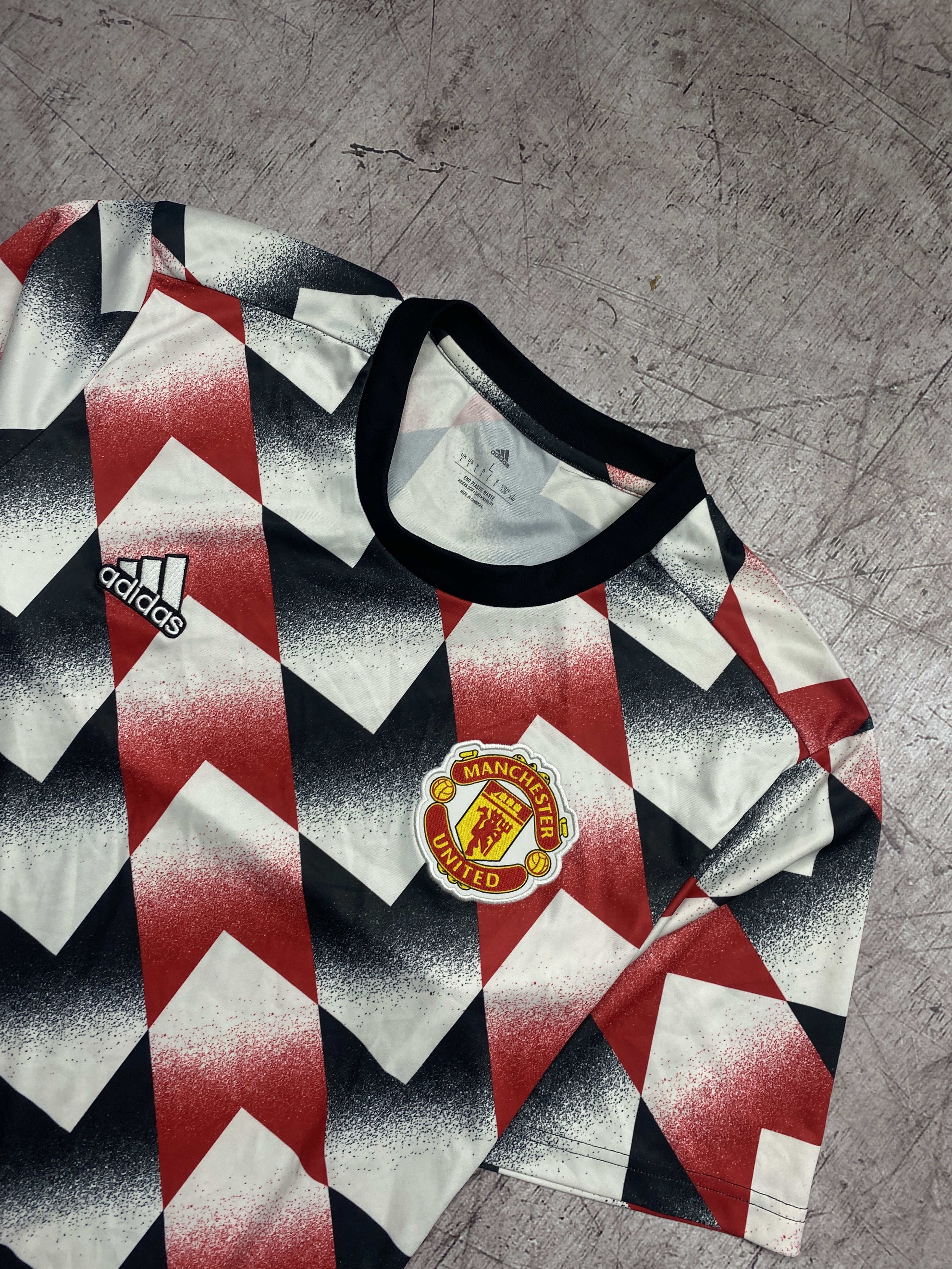 Adidas Adidas Manchester United t-shirt jersey Size US L / EU 52-54 / 3 - 2 Thumbnail