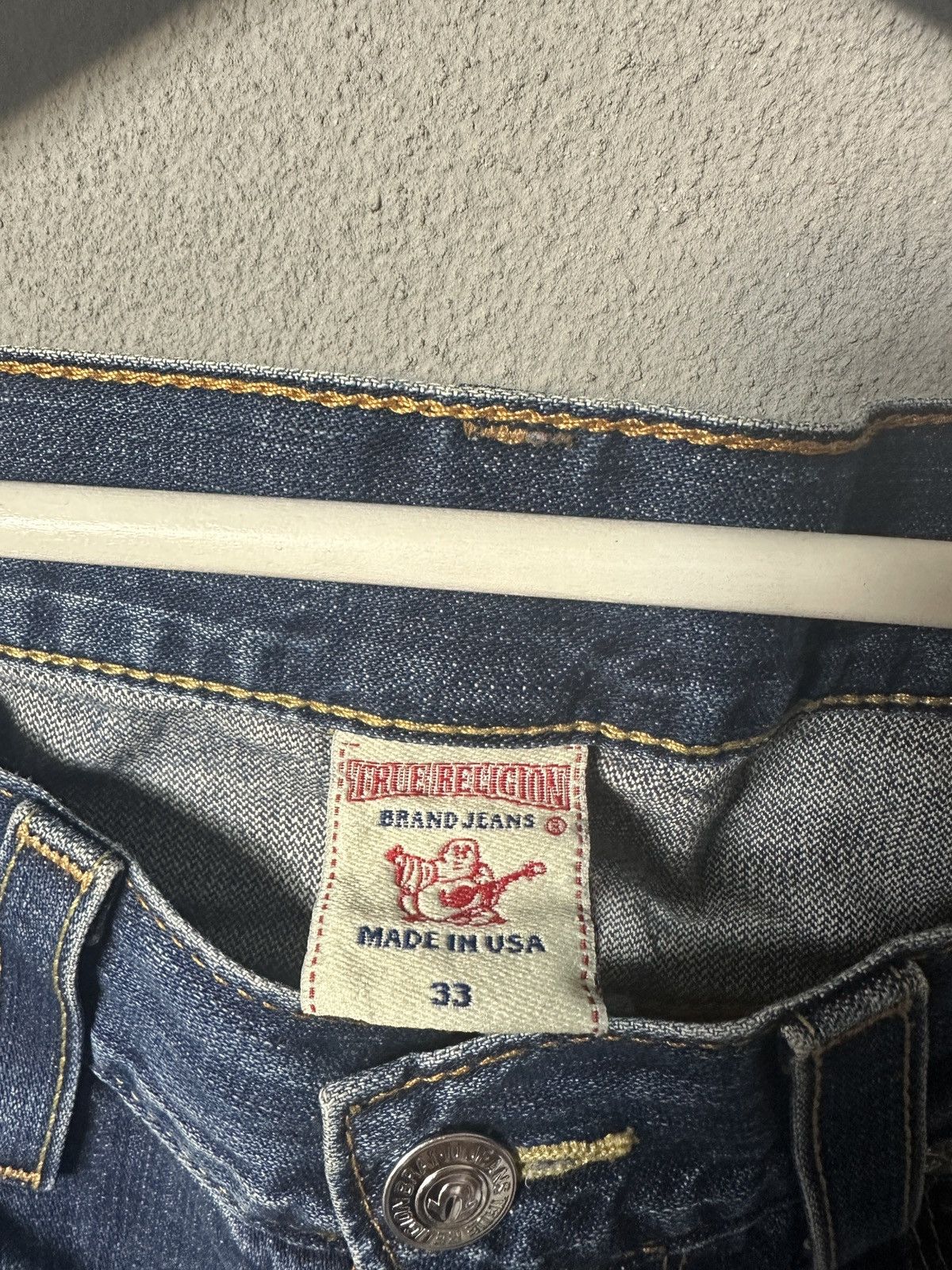 True Religion True Religion Distressed Jeans Size US 33 - 6 Thumbnail