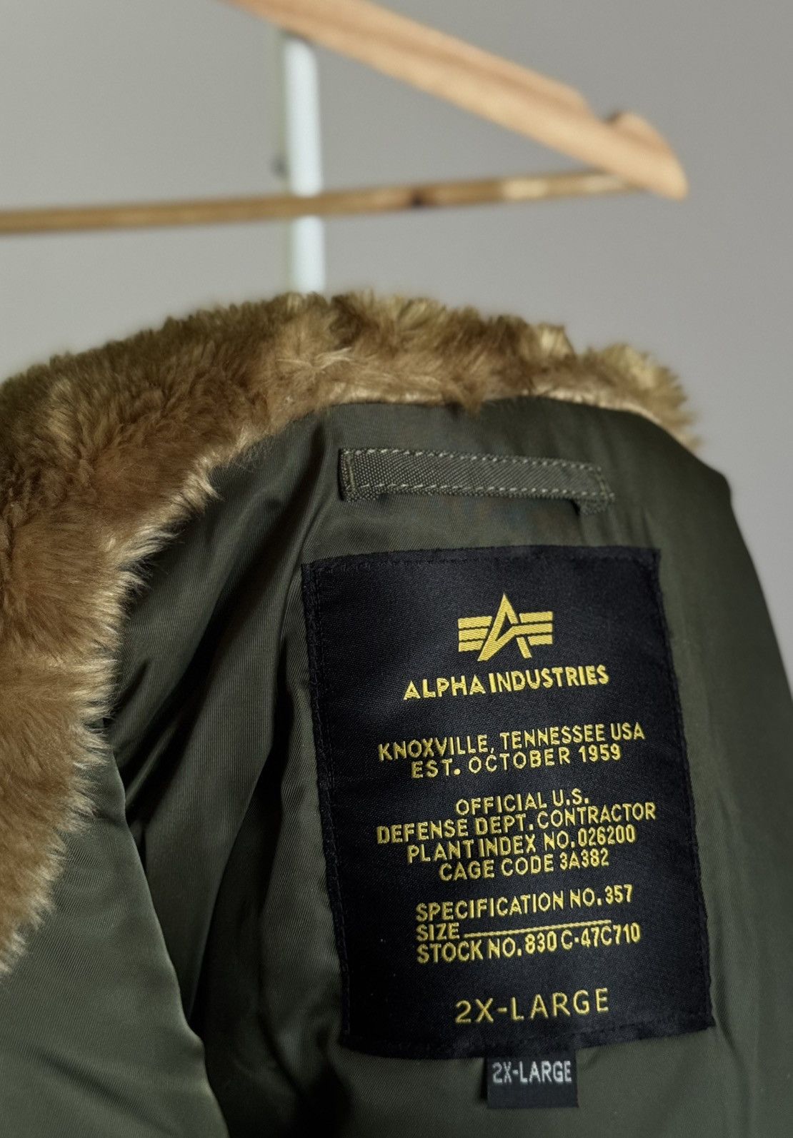 Alpha Industries Alpha Industries Parka Extreme Cold Weather Type N-3B Khaki Size US XL / EU 56 / 4 - 18 Thumbnail