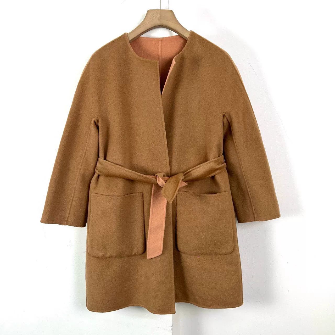 Max Mara Max Mara Reversible Wool Coat Size S / US 4 / IT 40 - 1 Thumbnail