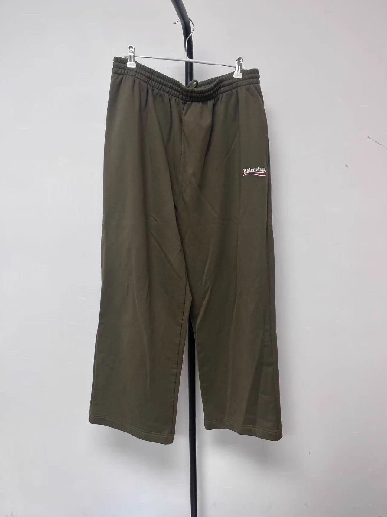 Balenciaga Logo Mid-Waist Casual Knit Pants M Like New