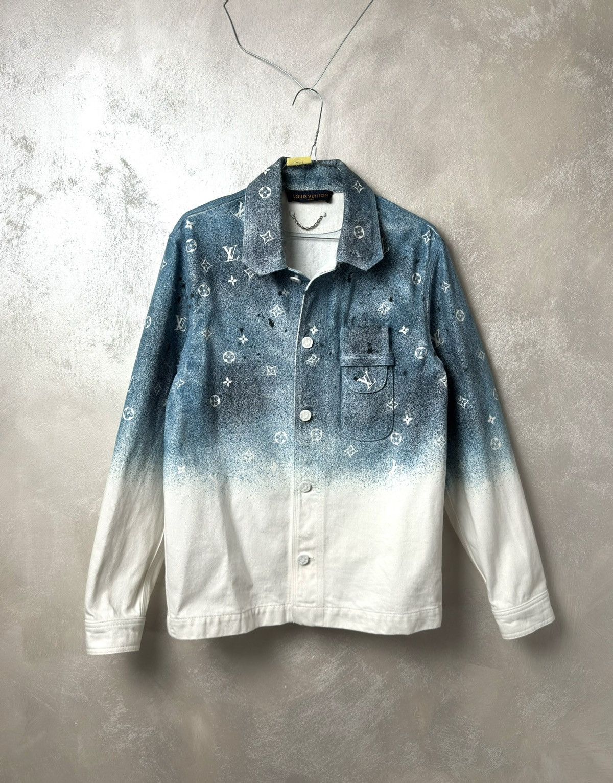 Louis Vuitton Louis Vuitton Monogram Gradient Denim Jacket Size US XS / EU 42 / 0 - 1 Thumbnail