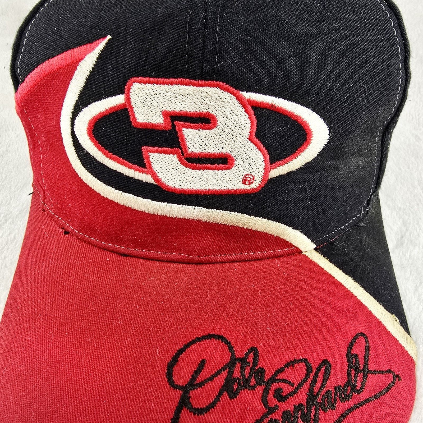 NASCAR Vintage Dale Earnhardt #3 NASCAR Snapback Hat 90s Size ONE SIZE - 2 Thumbnail