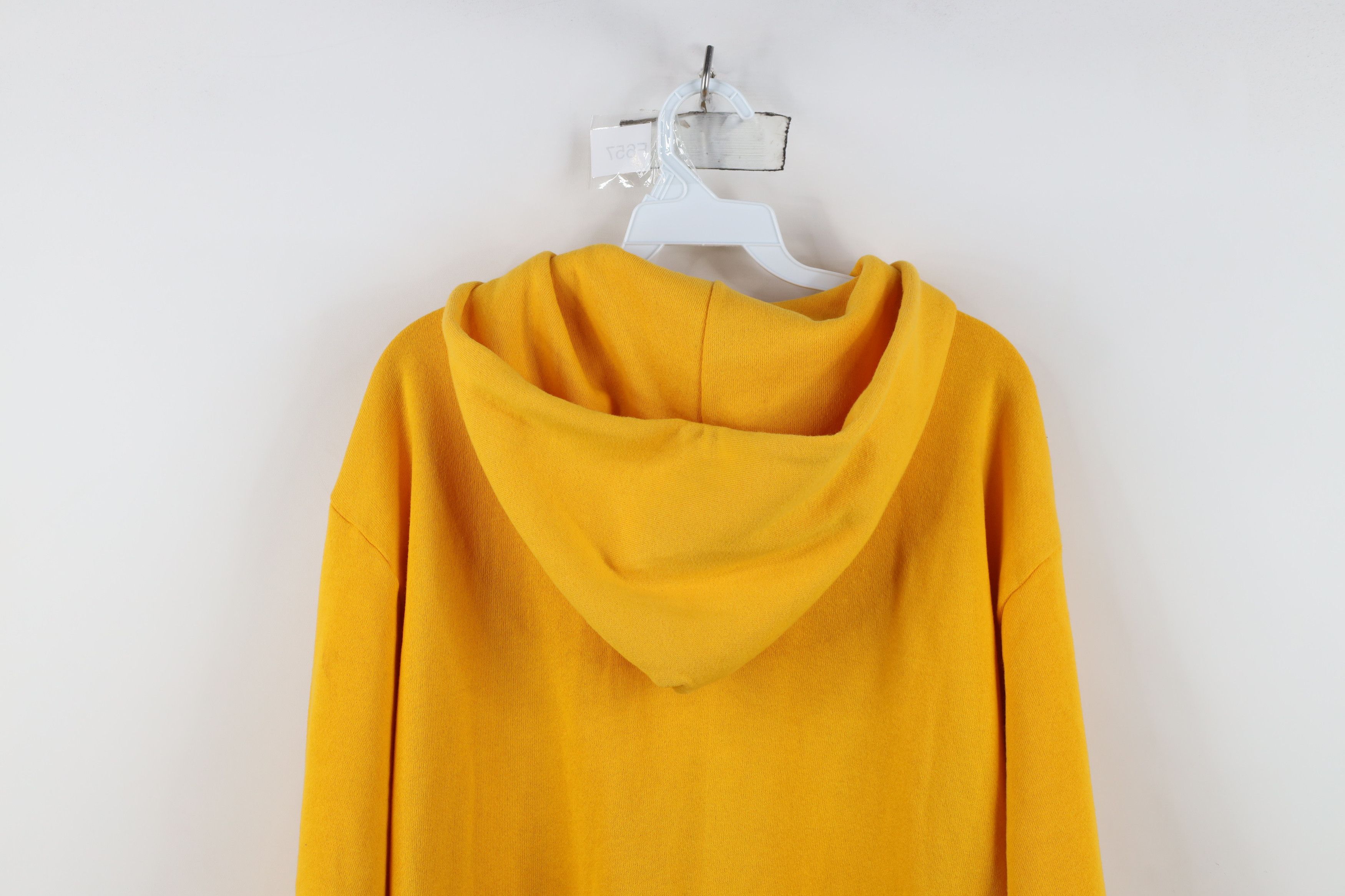 Vintage Vintage 90s Streetwear Full Zip Hoodie Sweatshirt Yellow USA Size US M / EU 48-50 / 2 - 12 Thumbnail