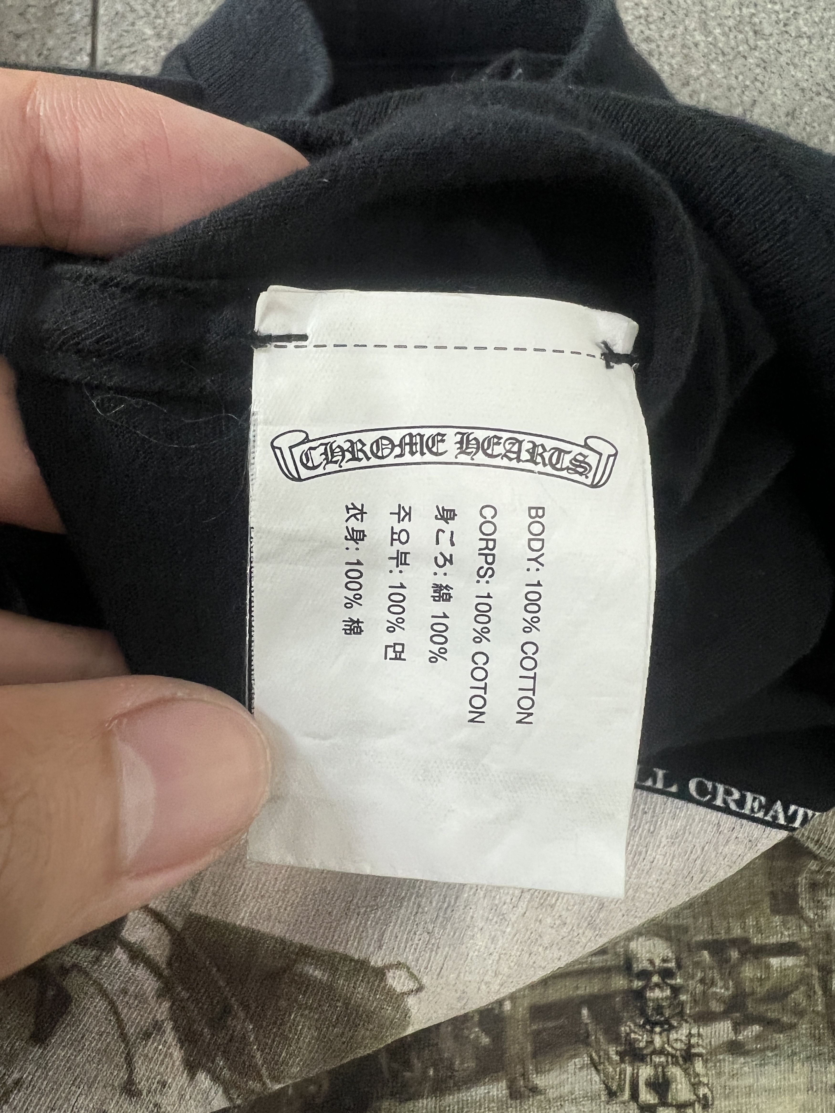 Chrome Hearts Chrome Hearts Foti Train Graphic Tee Black Medium Size US M / EU 48-50 / 2 - 6 Thumbnail