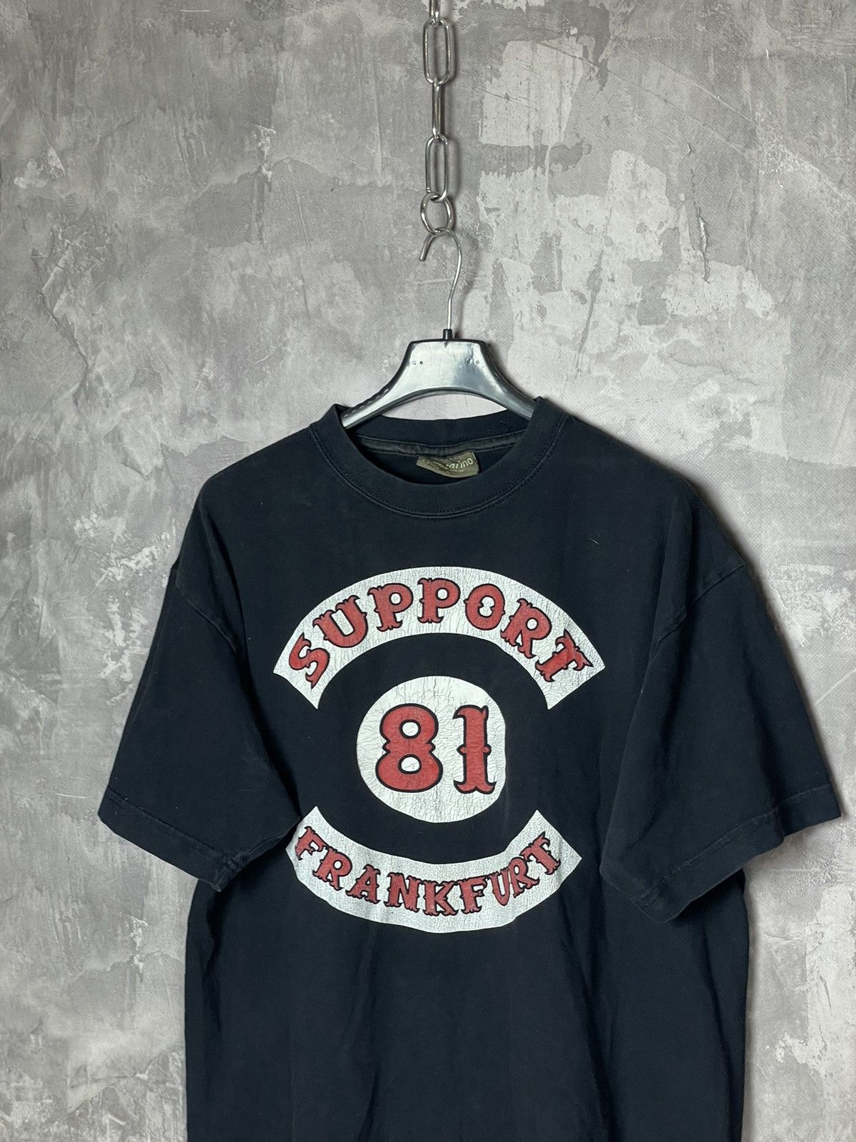 Band Tees Support 81 Frankfurt Sanmarino Y2K Streetwear Tee Size US L / EU 52-54 / 3 - 7 Thumbnail